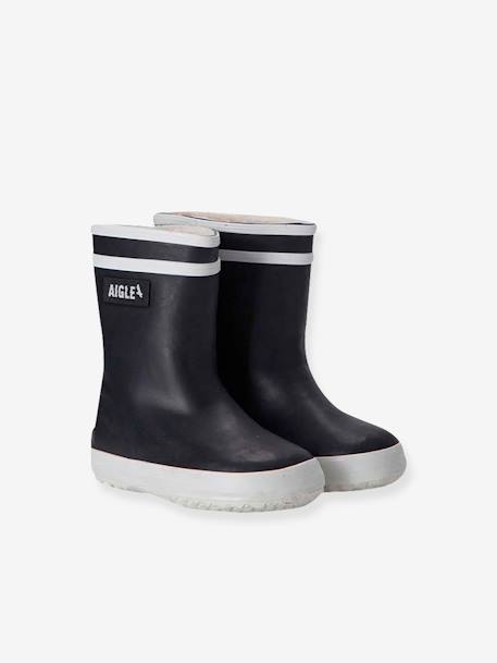 Bottes de pluie fourrées bébé Baby Flac Fur 2 marine - vertbaudet enfant 