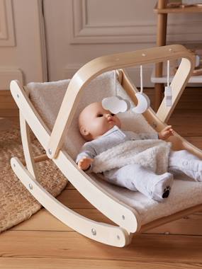 Toys- Cloud-Themed Bouncer for Dolls in FSC®100% Wood