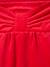 Short fille en velours lisse effet noeud devant rouge - vertbaudet enfant 