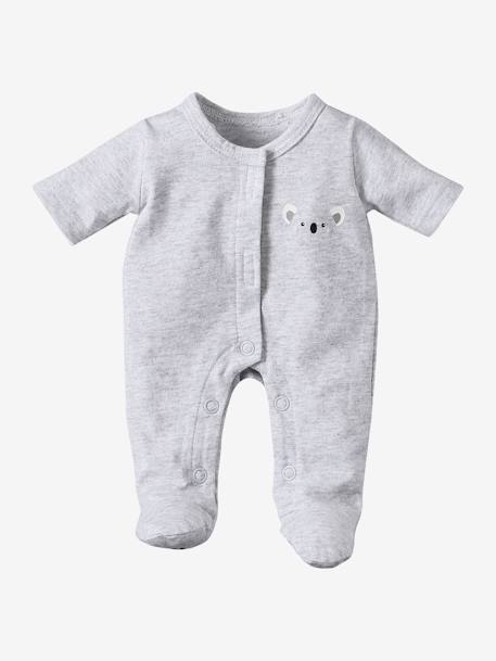 Koala Pyjamas for 30/33 cm & 36 cm Dolls grey - vertbaudet enfant 