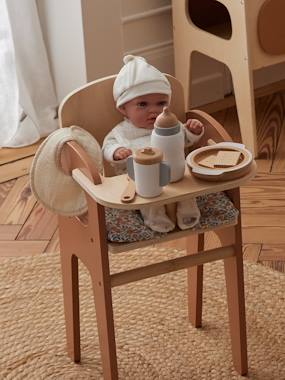 Toys- High Chair  in FSC®100% Wood for Dolls