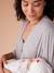 Kit maternité maman et bébé rayé gris - vertbaudet enfant 