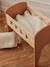 Lit poupon en bois FSC® blanc+bois - vertbaudet enfant 