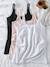 Pack of 3 Sleeveless Tops, Maternity & Nursing Special, ENVIE DE FRAISE khaki+white - vertbaudet enfant 