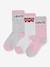 Lot de 3 paires de chaussettes Batwing regular Cut LEVI'S noir+rose - vertbaudet enfant 