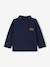 Lot de 2 T-shirts col roulé marine+vanille - vertbaudet enfant 