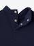 Lot de 2 T-shirts col roulé marine+vanille - vertbaudet enfant 