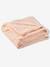 Plaid bi-matière LOVELY LÉO rose imprimé - vertbaudet enfant 