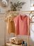 Poncho de bain bébé avec coton recyclé personnalisable Animal abricot+beige+ocre+olive+rose pâle - vertbaudet enfant 