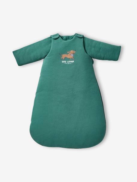 Gigoteuse hiver manches longues amovibles ACHILLE vert sapin - vertbaudet enfant 