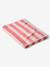 Striped Bath Towel with Recycled Cotton, Transat striped blue+striped pink+striped yellow - vertbaudet enfant 