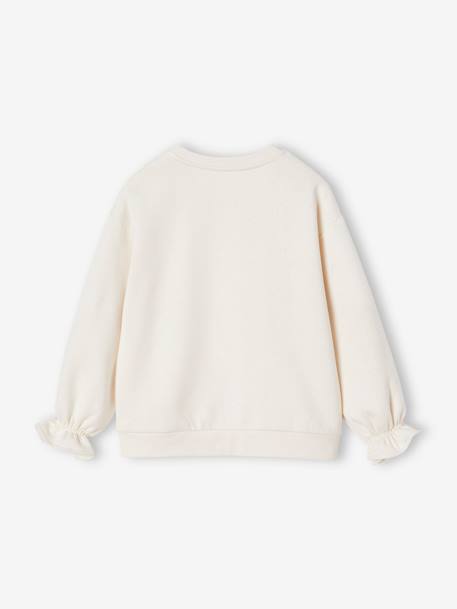 Coffret cadeau sweat noël et baguette magique écru - vertbaudet enfant 