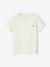 T-shirt garçon personnalisable manches courtes aubergine+blanc+BLEU+jaune pâle+mangue+sauge - vertbaudet enfant 