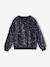 Sweat à sequin Noël fille anthracite - vertbaudet enfant 