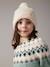 Jacquard Knit Dress for Girls grey green+rosy - vertbaudet enfant 