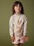 Glittery Animal Jacquard Knit Jumper for Girls marl beige - vertbaudet enfant 