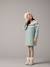 Jacquard Knit Dress for Girls grey green+rosy - vertbaudet enfant 
