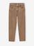 Jean Mom surteint fille cappuccino - vertbaudet enfant 