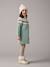 Jacquard Knit Dress for Girls grey green+rosy - vertbaudet enfant 