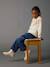 Jean large cargo fille bleu foncé - vertbaudet enfant 