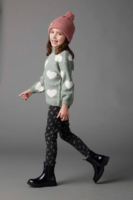 Beck Basic 071 Chaussons Gymnastique Fille à Paillettes – Scintillant Et Confortable Pour La Gym & La Maison