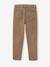 Jean Mom surteint fille cappuccino - vertbaudet enfant 
