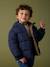Parka à capuche réversible garçon bronze - vertbaudet enfant 
