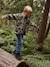 Jean garçon droit facile à enfiler denim effet molleton BRUT FONCE+denim black+denim bleached+denim gris+double stone+STONE MOYEN - vertbaudet enfant 