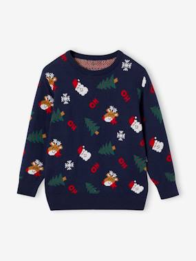 Garçon-Pull Noël jacquard motifs ludiques garçon