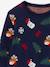 Pull Noël jacquard motifs ludiques garçon marine - vertbaudet enfant 