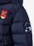 Doudoune garçon à capuche doublée sherpa spécial ski marine - vertbaudet enfant 