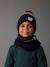 Beanie + Snood + Gloves/Mittens (2/3 Years) Set medium blue - vertbaudet enfant 