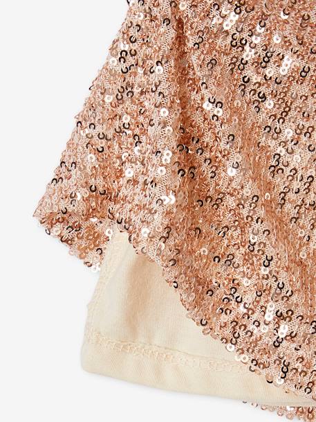 Robe bébé fille à sequins noël argent+or - vertbaudet enfant 