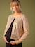 Progressive, 2-in-1 Dress with Front/Back Sequinned Top for Maternity black - vertbaudet enfant 