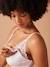Lot 2 soutiens-gorge en dentelle grossesse et allaitement blanc - vertbaudet enfant 