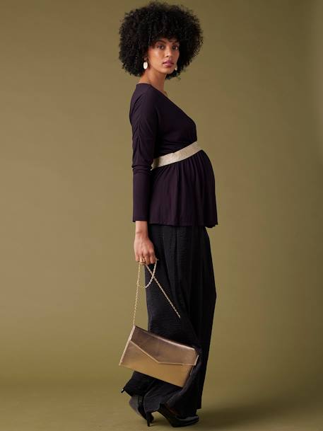 Blouse Style Top for Maternity, Felicie by ENVIE DE FRAISE black - vertbaudet enfant 