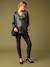 Crossover Blouse for Maternity, Iridescent Effect, ENVIE DE FRAISE black - vertbaudet enfant 