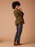 Floral Printed Blouse with Iridescent Details for Maternity, by ENVIE DE FRAISE anthracite - vertbaudet enfant 