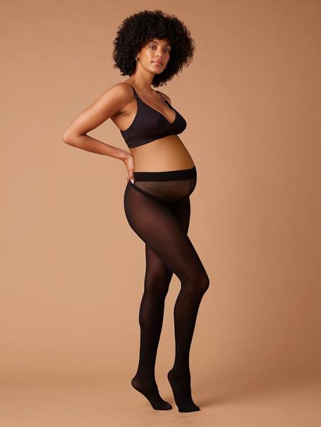 Collant de grossesse chaud noir - vertbaudet enfant 