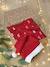 Christmas Gift Box with Sweatshirt + Beanie for Babies red - vertbaudet enfant 