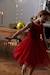 Robe Noël fille en velours et tulle brillant rouge+vert émeraude - vertbaudet enfant 