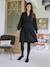 Robe courte de grossesse bleu imprimé+noir - vertbaudet enfant 