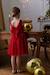 Robe Noël fille en velours et tulle brillant rouge+vert émeraude - vertbaudet enfant 