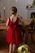 Robe Noël fille en velours et tulle brillant rouge+vert émeraude - vertbaudet enfant 