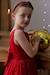 Robe Noël fille en velours et tulle brillant rouge+vert émeraude - vertbaudet enfant 