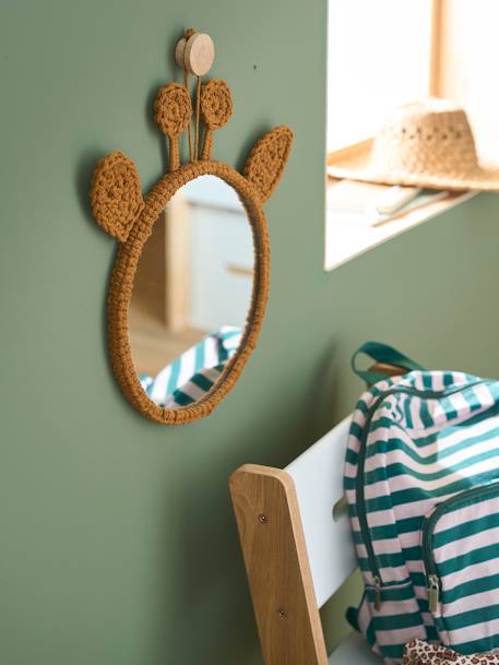 Knitted Giraffe Mirror camel - vertbaudet enfant 