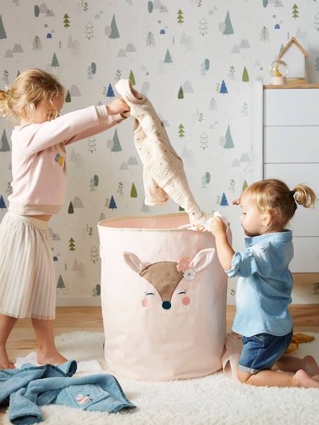 XL Storage Basket, Deer Pink - vertbaudet enfant 
