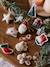 Lot de 10 décorations de Noël en feutrine à suspendre Casse-Noisette rouge - vertbaudet enfant 