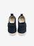 Soft Pram Shoes with Hook-&-Loop Strap for Babies navy blue - vertbaudet enfant 