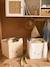 Set of 2 Animals Boxes in Cotton Gauze set pink+set white+set yellow - vertbaudet enfant 